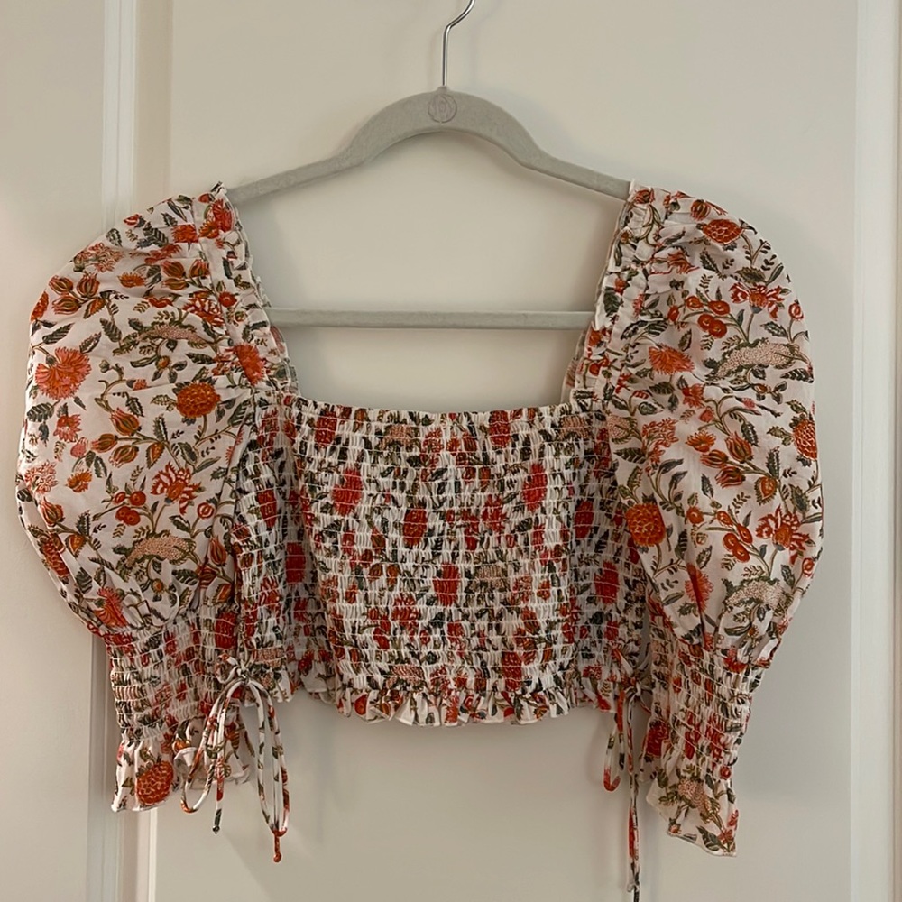 Playa Lucila Cropped Blouse